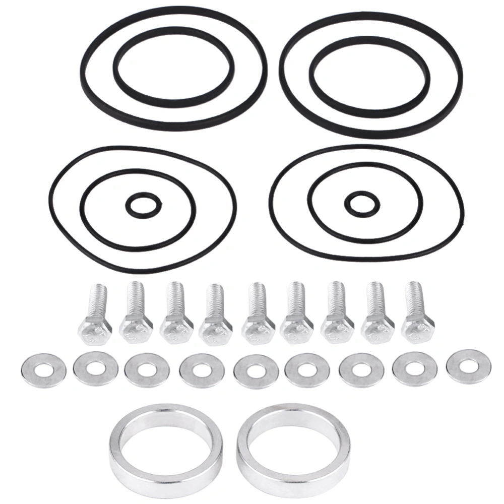 Twin Double Dual Seals & Rattle Ring Repair/Upgrade Kit For BMW Vanos M52TU M54 M56 11361440142