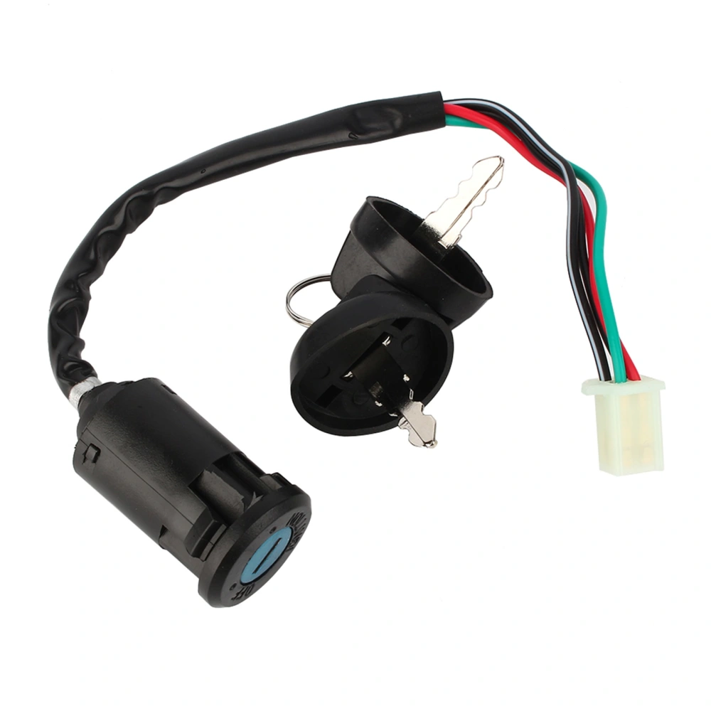 4 Wire Ignition 1 Key Switch Waterproof CO For 50 90 110 125cc ATV TAOTAO Bike