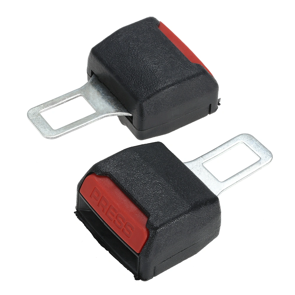 2 Pcs Car Seat Belt Clip Universal Adjustable Car Seat Belt Clip Extender Safety Buckle