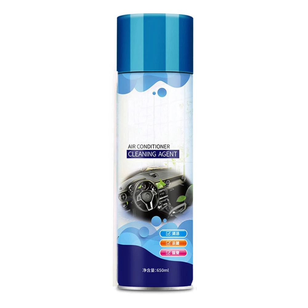 BuyWeek Air Conditioner Cleaning Agent Multifunction Anti Stain Car Interior Foam Cleaner Odor Removal