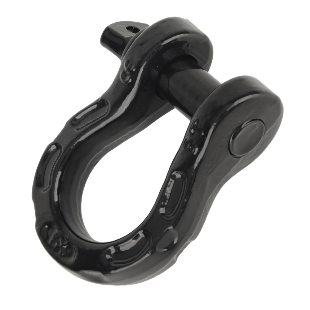 D Ring Shackle 8T/17600lbs Load Capacity 32T/70400lbs Breaking Strength 7/8in Pin for Vehicle Recovery