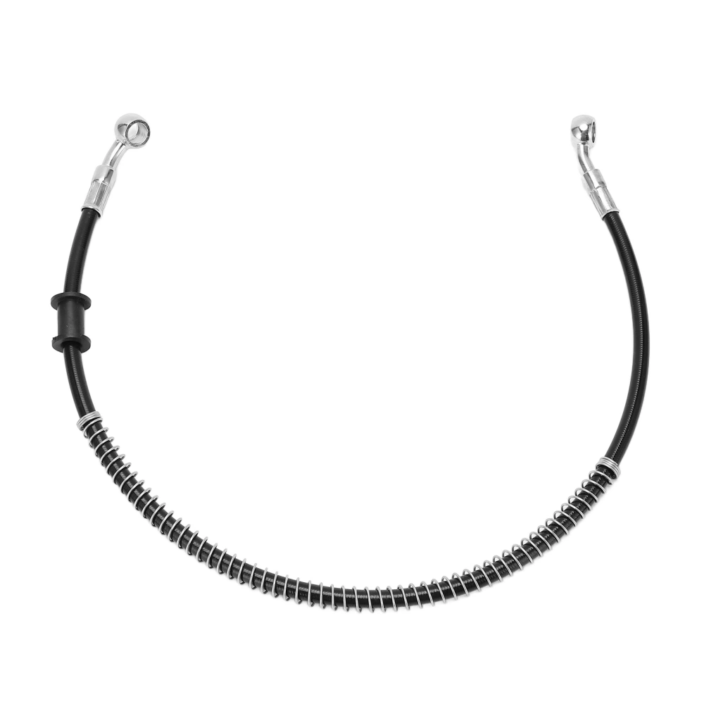 BuyWeek Motorcycle Brake Line Clutch Pipe Heat Insulation Sensitive Steel PVC Black Universal60cm/23.6in