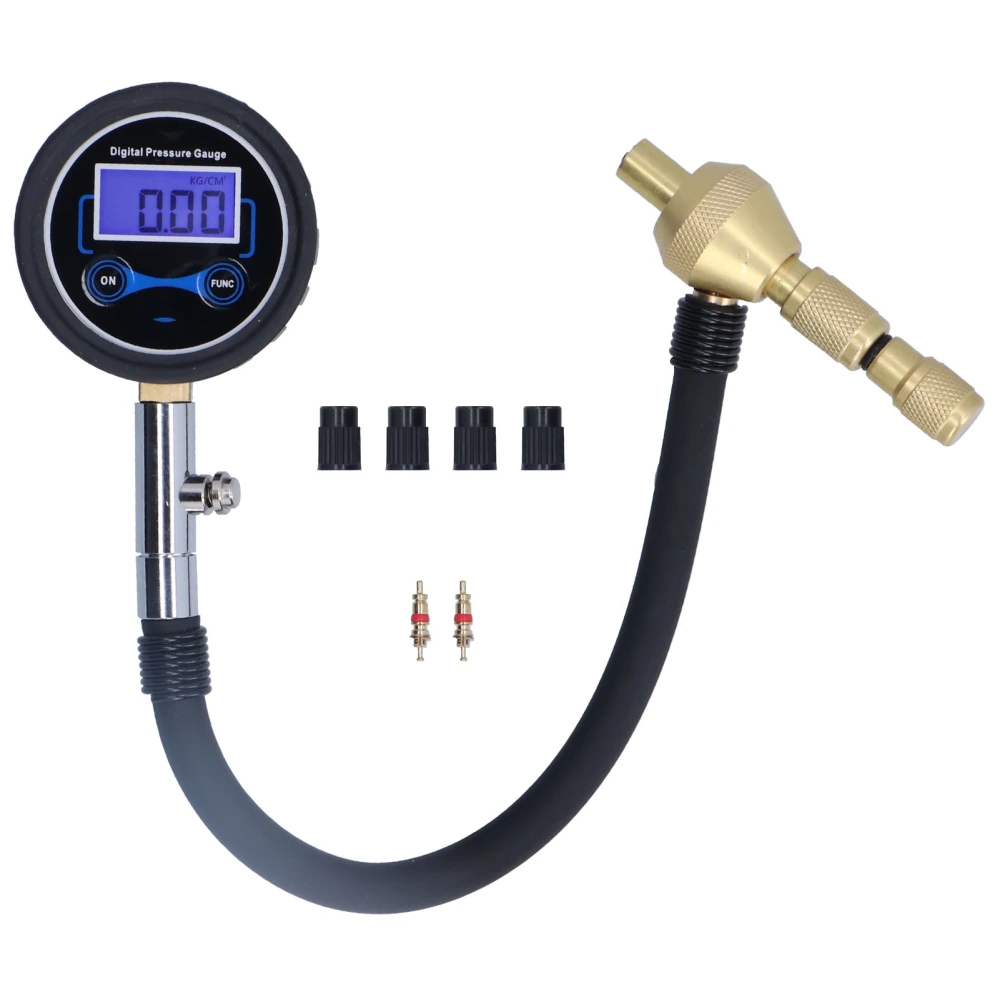 Car Tire Pressure Gauge Digital Tester LCD Display Multifunctional High Precision Auto Repair Maintenance