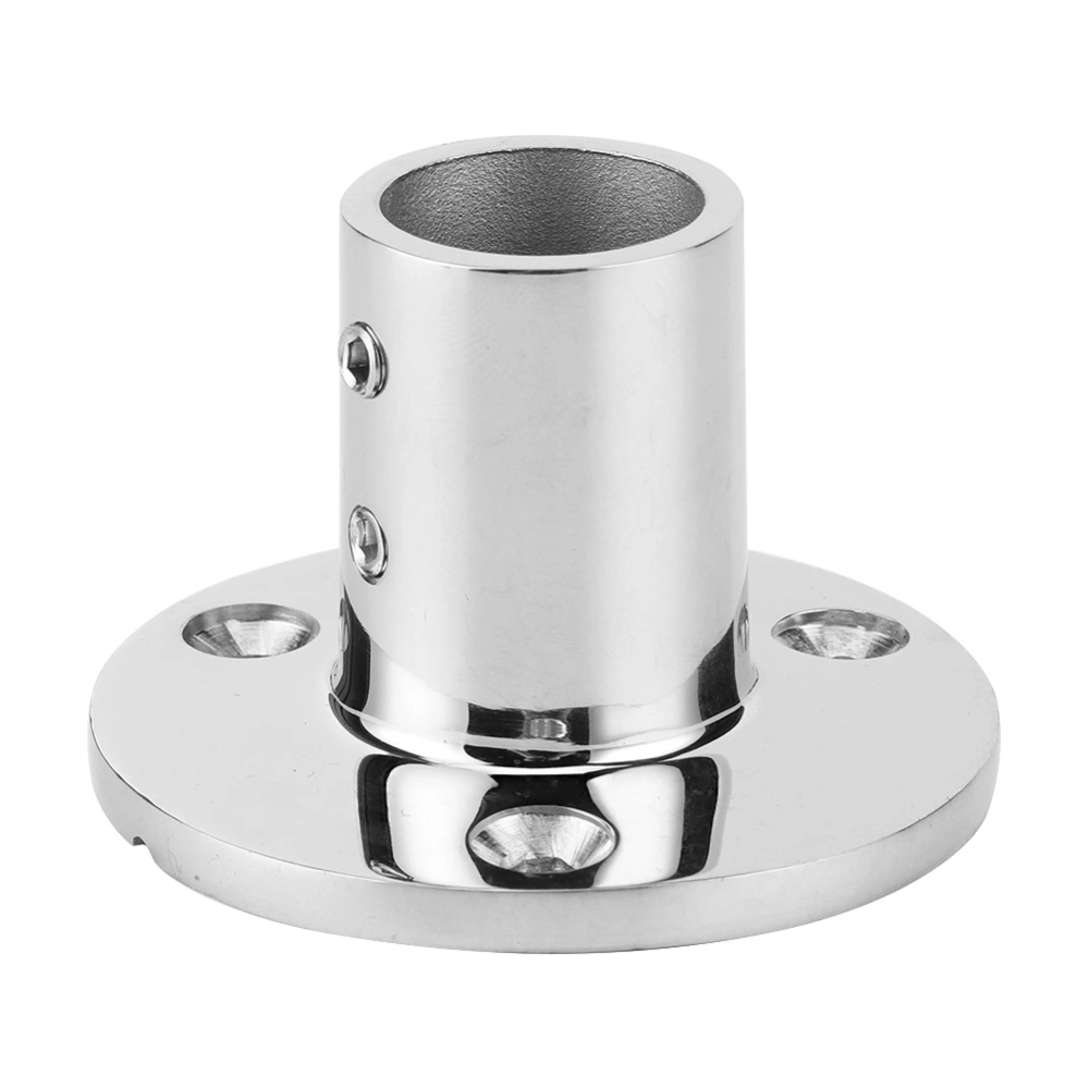 Boat Handrail Round Base 90 Degree 22mm Stainless Steel Boat Hand Rail Fittings Marine Accessories