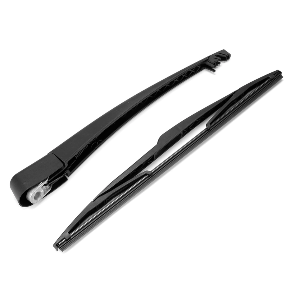 Black Car Rear Windshield Wiper Blade Arm Kit Fit for Mazda 3 Hatchback 2003-2008