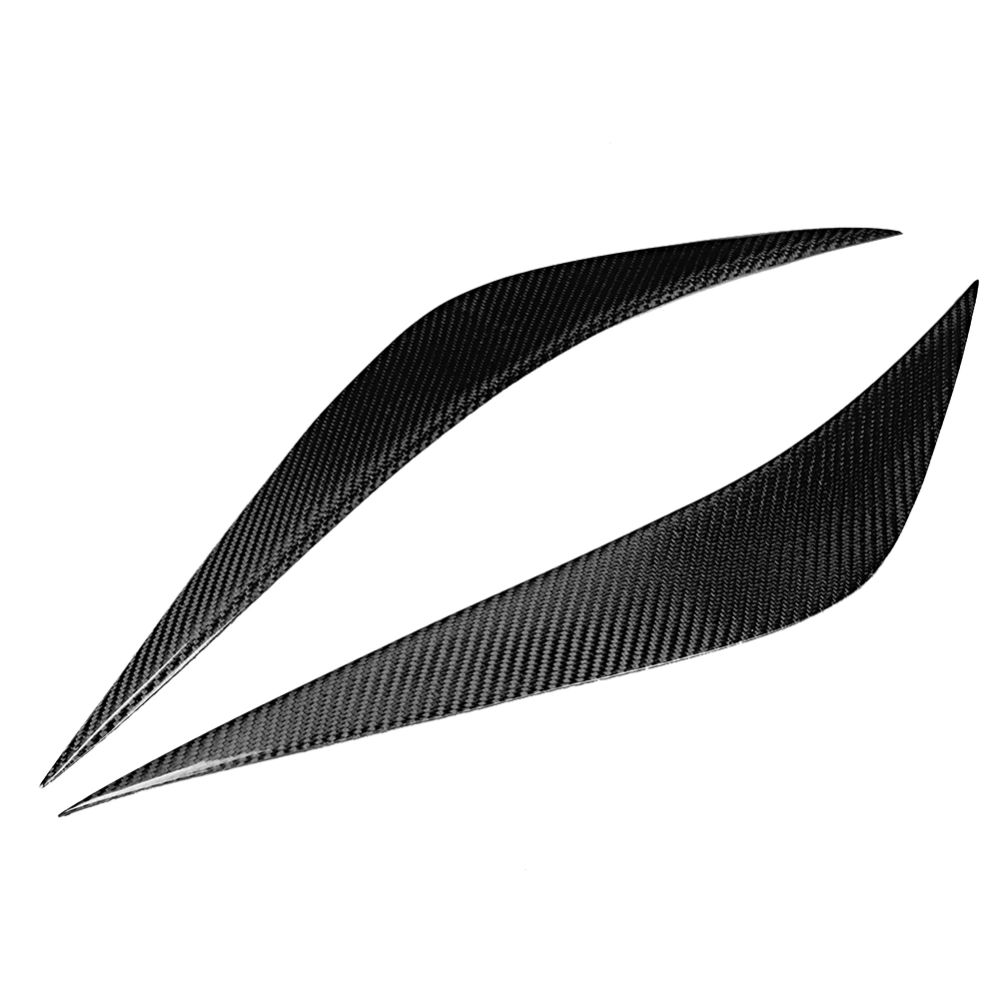 BuyWeek Headlight Eyebrow Carbon Fiber Trim Sticker Fits for Subaru Legacy Liberty 2009-2012