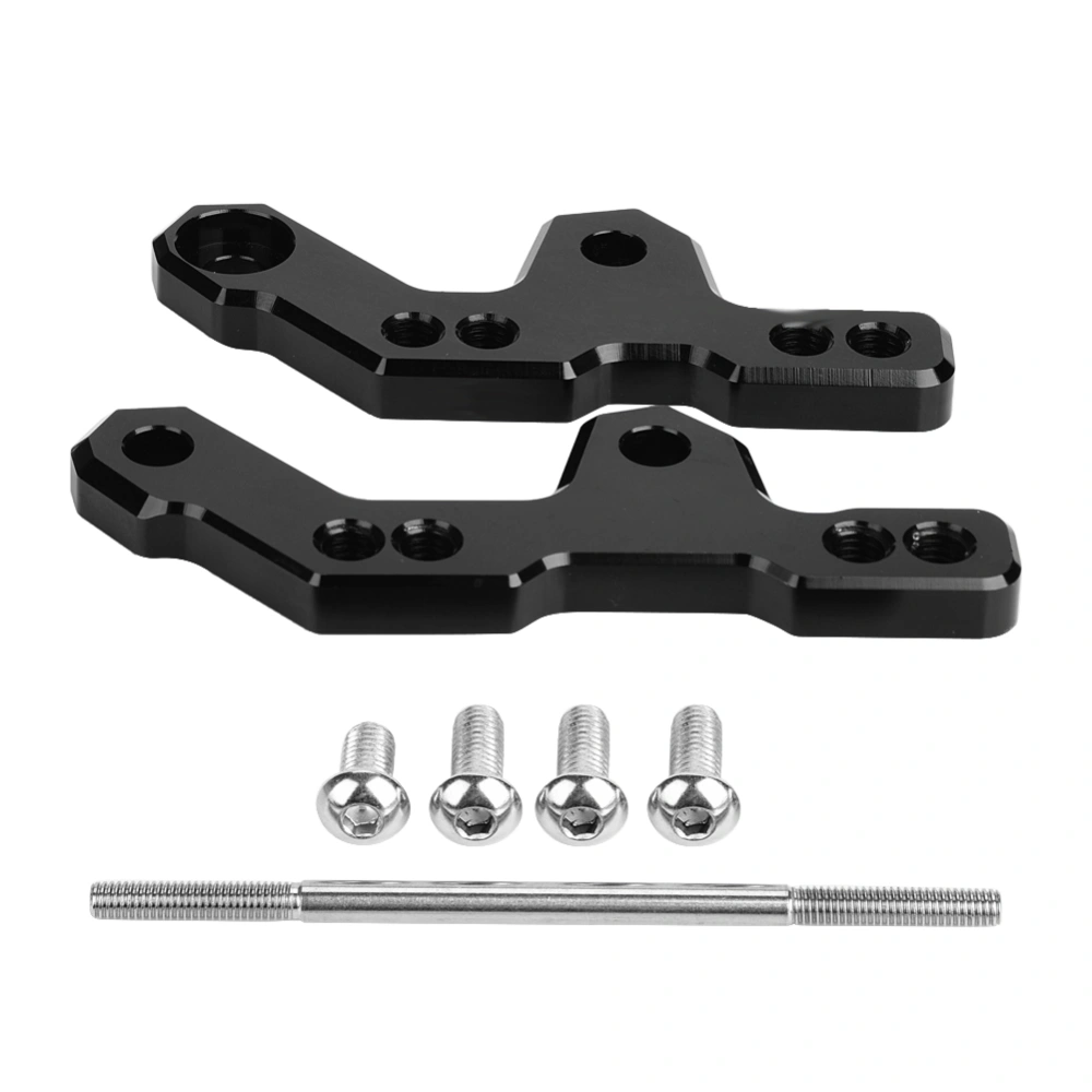 Motorcycle CNC Aluminum Alloy Foot Pegs Rearset for Kawasaki NINJA 250 Black