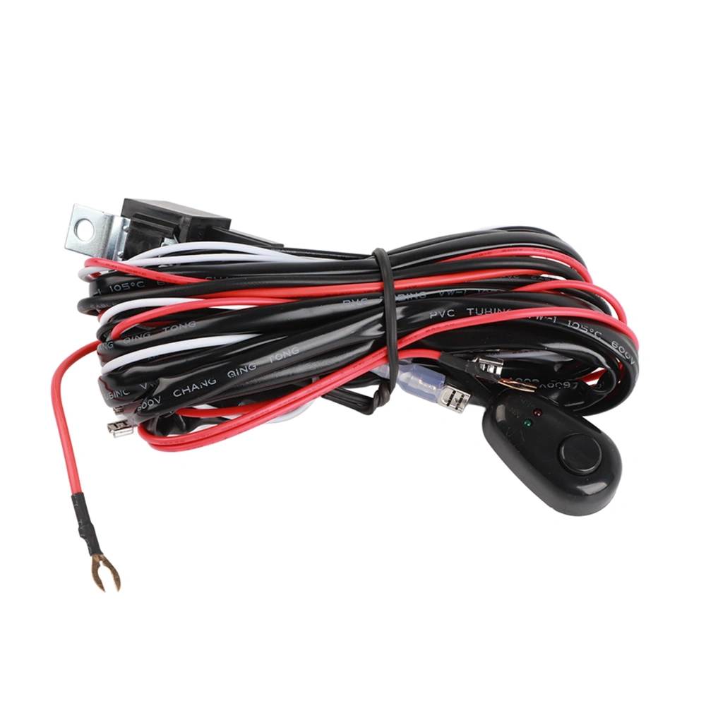 Car 180W Power Switch and Wiring Harness Kit for LED Light Bar(#1)