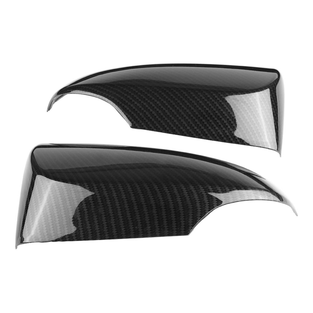 1 Pair of Carbon Fiber Style Rear View Side Mirror Cover Trim Fit for Toyota CHR