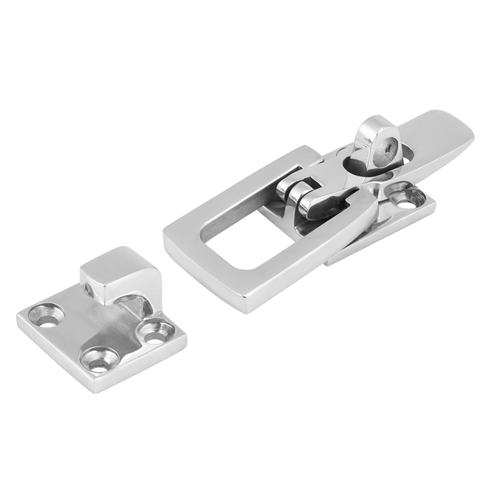 Stainless Steel Marine Boat Anti Rattle Locker Hatch Latch Clamp Fastener 70MM