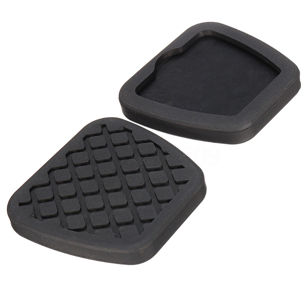 2 Pcs and Brake Pedal Pad Rubber Cover Anti Slip Cover for Acura