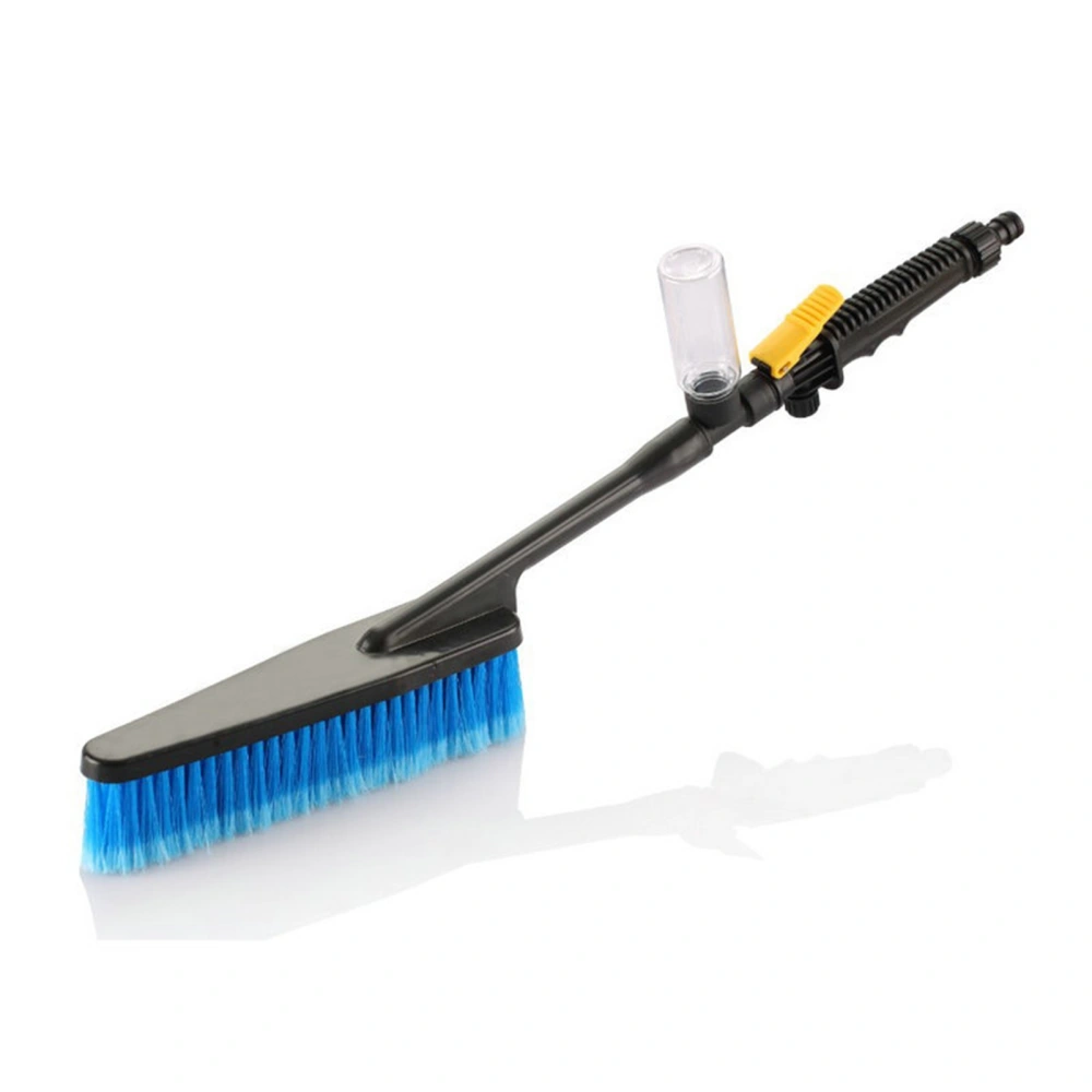 Car Wash Brush Long Handle Cleaning Brush with Soap Sprayer for Motorcycle Kitchen Car Wash Brush