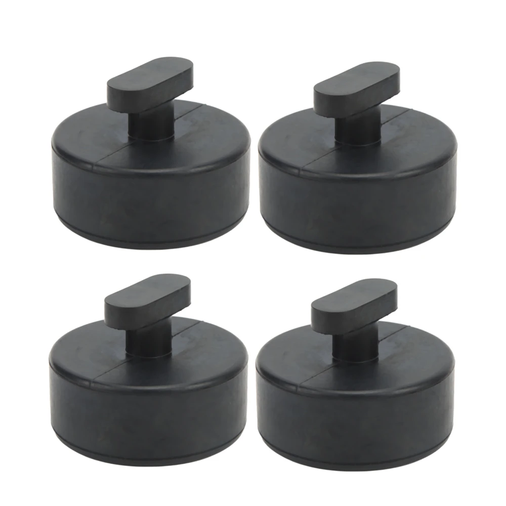 4PCS Jack Point Support Pad Pucks Rubber Larger Static Friction Replacement for Corvette C5 C6 C7 C8 GS Z