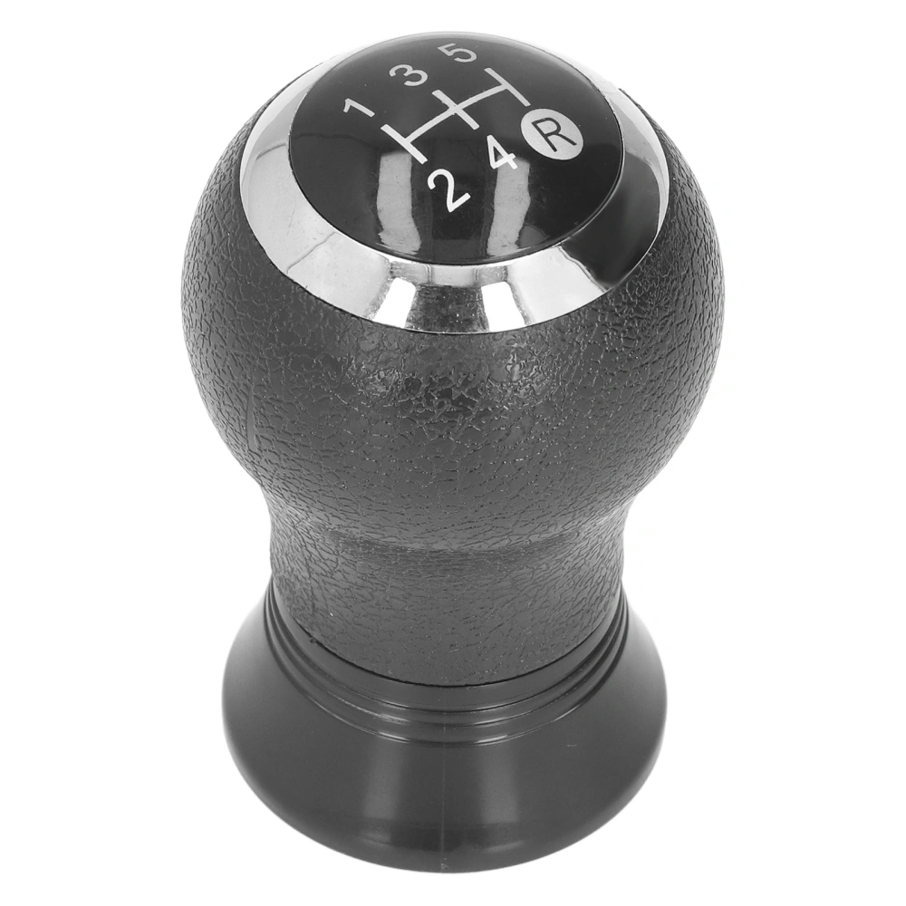 5 Speed Gear Shift Knob ABS Antiaging Black Good Adhesion Shifter Head Replacement for Yaris 2005‑2010