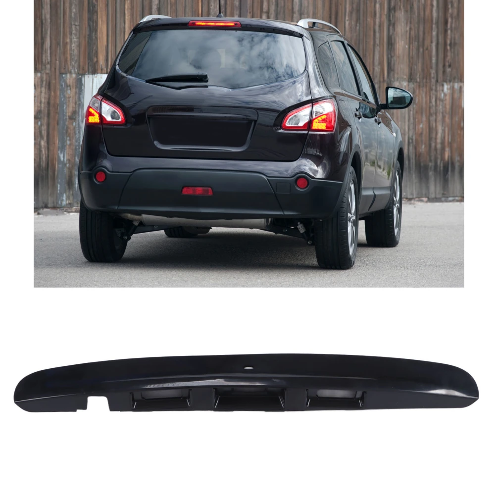 BuyWeek Tailgate Boot Door Handle with I‑KEY Glossy Black 90812JD00H Replacement for Qashqai J10 2007‑2013