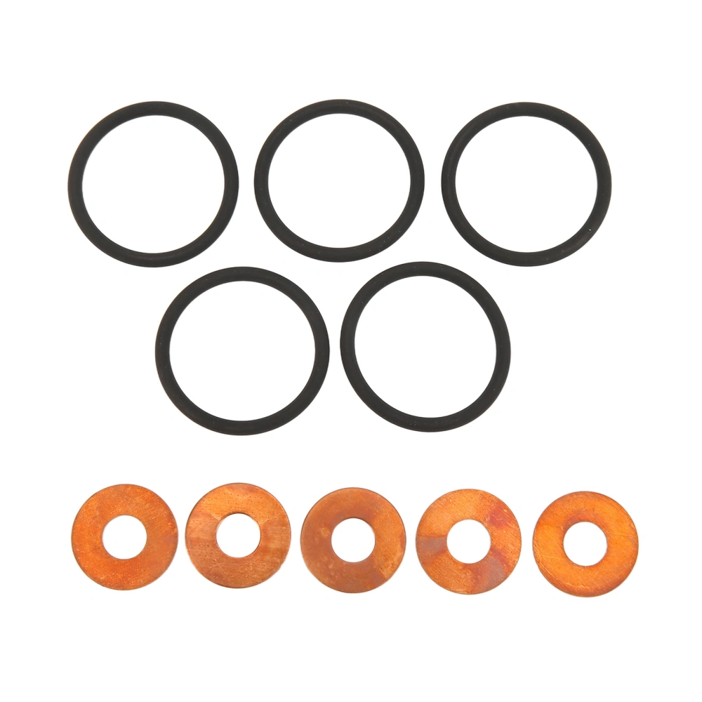 Fuel Injector Sealing O Rings Washers Set ERR6417 Replacement for Land Rover Defender TD5 1998‑2006