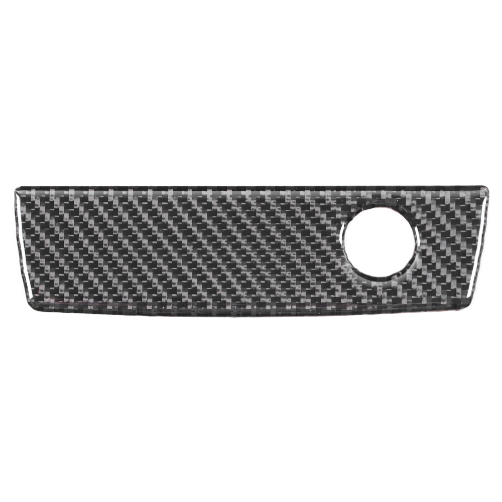 CoPilot Glove Storage Box Handle Cover Carbon Fiber Trim Fit for Dodge Challenger 20082014 LHD