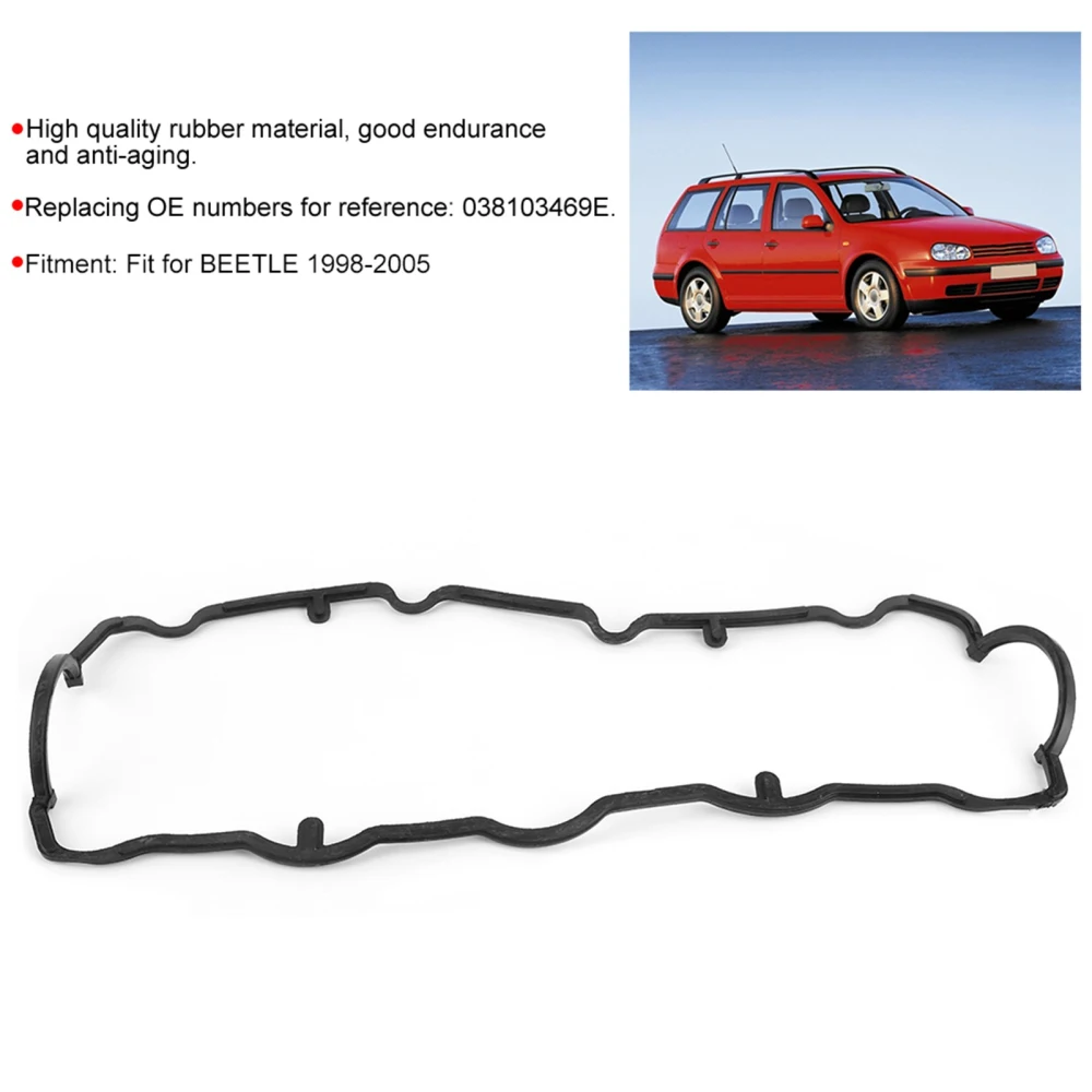 Engine Valve Cover Gasket 038103469E Replace Car Accessory Fit for Beetle 1998‑2005 TDI 1.9L