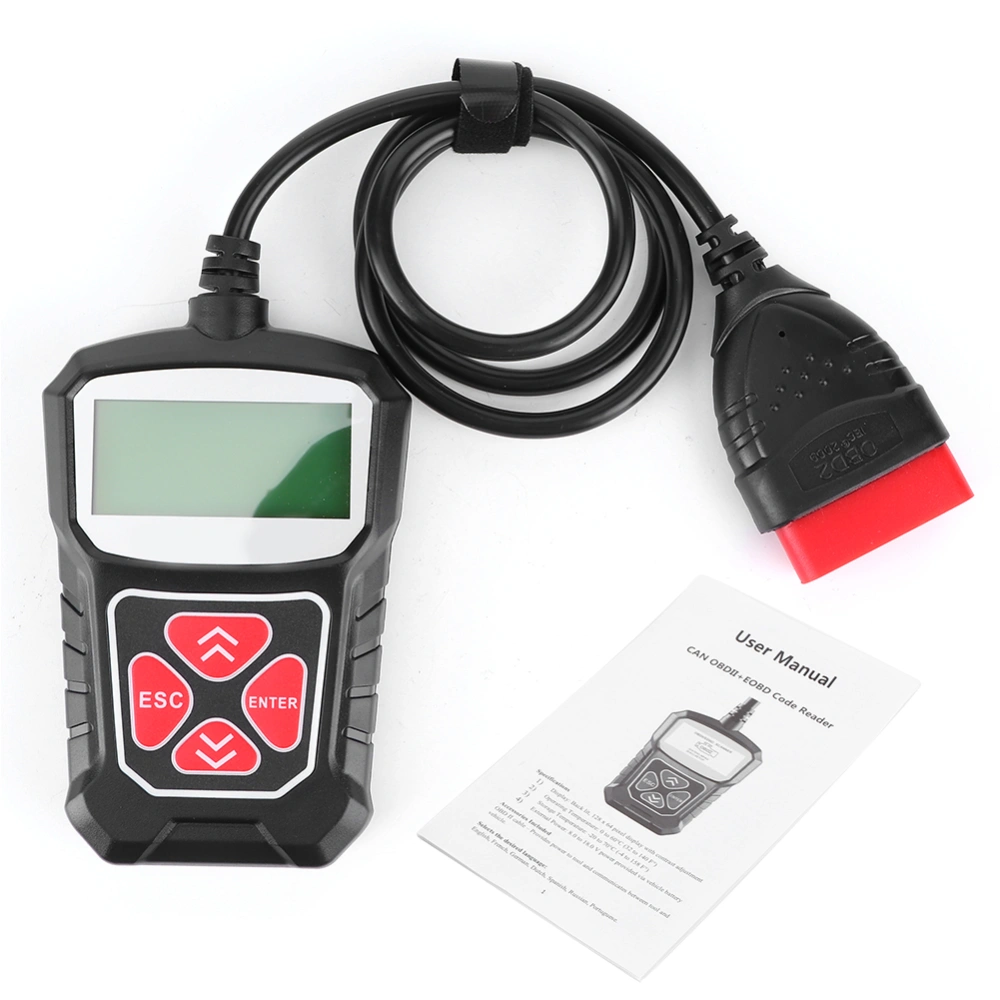 Car Engine Fault Code Reader Diagnostic Tool Automotive OBD OBD2 Scanner Plug and Play