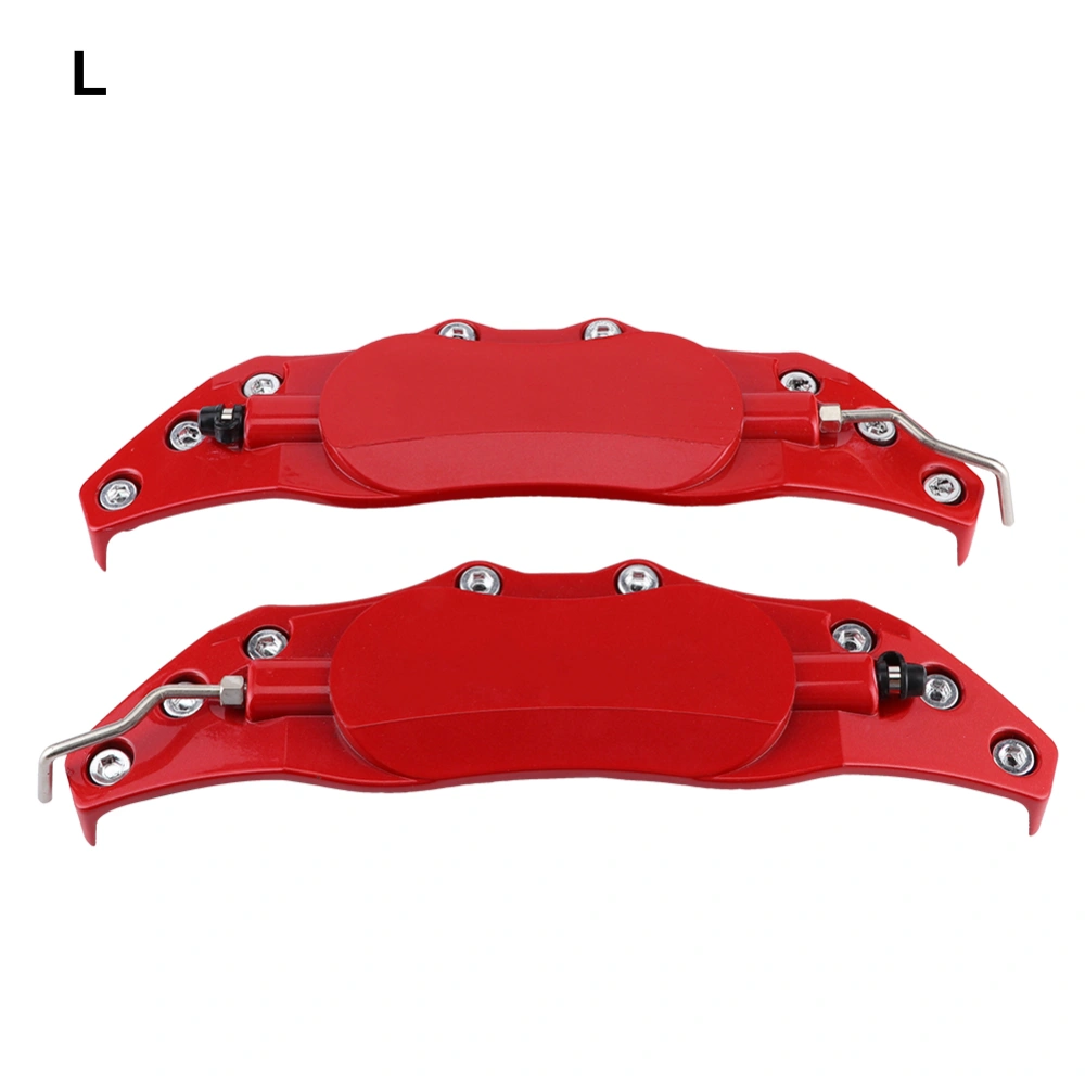 2Pcs Car Universal Disc Brake Caliper Fake Covers Left &amp; Right Accessories Refit(L )