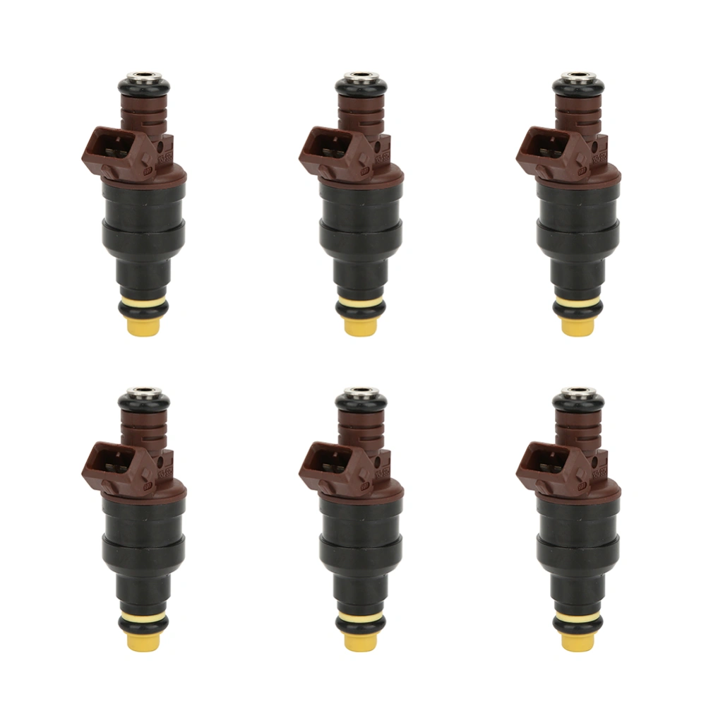 6pcs Fuel Injectors 0280150975 Fit for Chevrolet GM / Omega / Silverado 4.1L