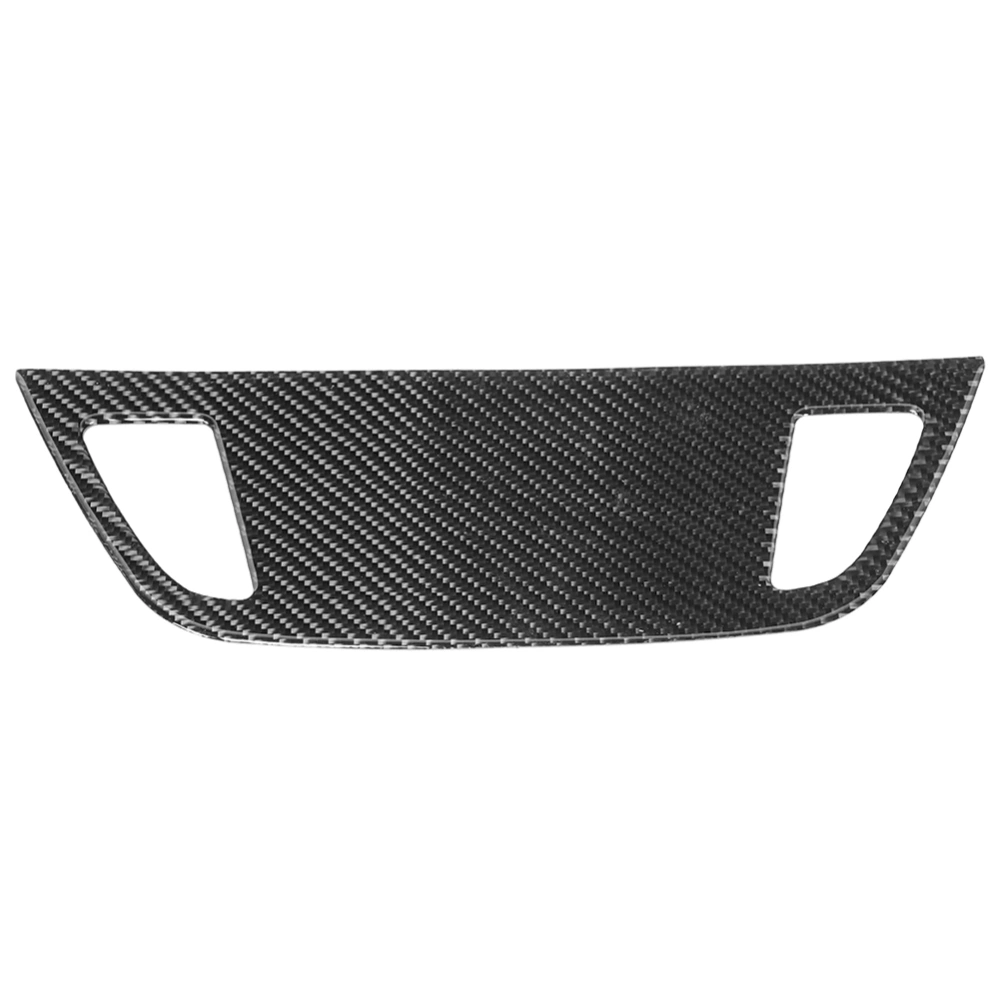 BuyWeek Soft Carbon Fiber Dashboard Upper Air Vent Outlet Trim Cover Fit for X1 F47 16-20