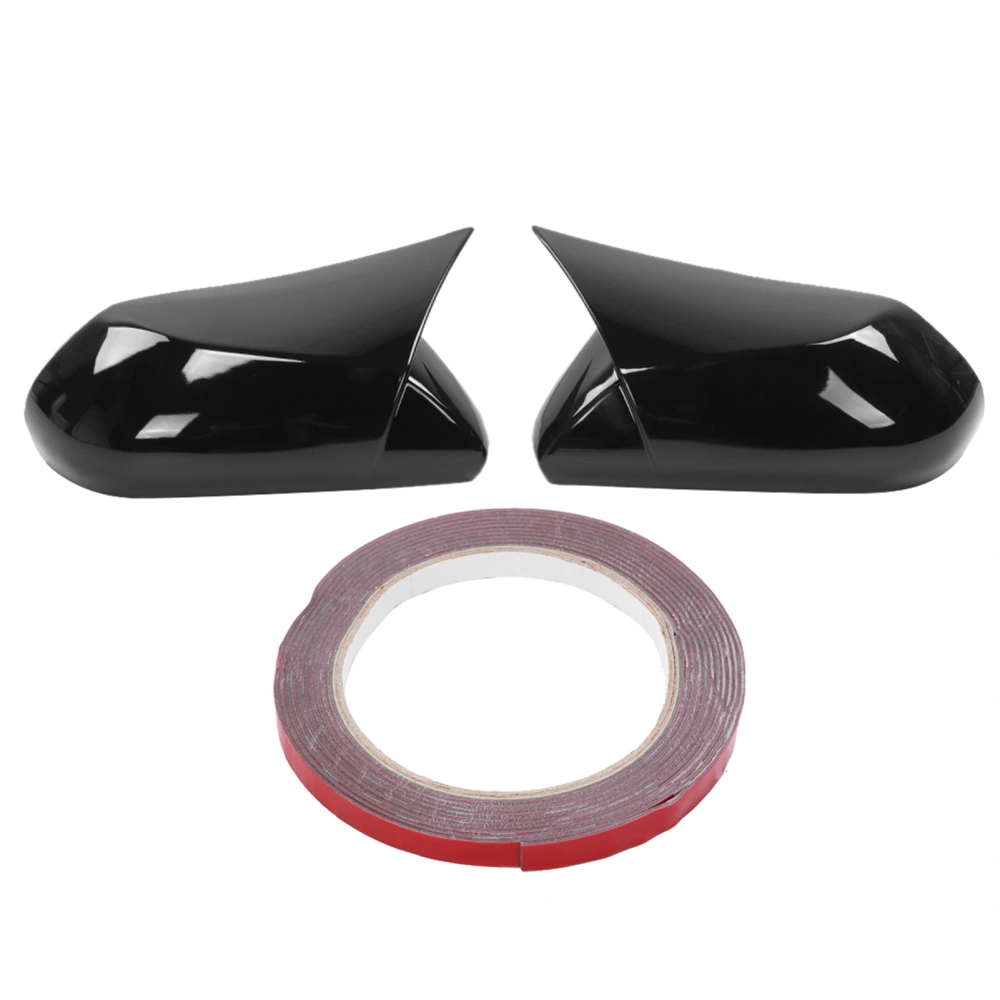 Mirror Cover Caps AddOn Fit for Camry XV70 Le Se XLe XSe XLE 20182020(Glossy Black )