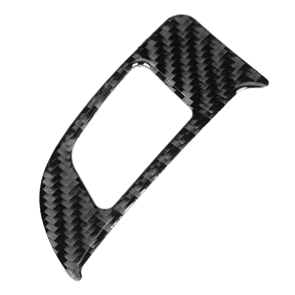 Carbon Fiber Interior Center Control Warning Light Button Trim Decor Fits for Q5 SQ5 8R 09-17