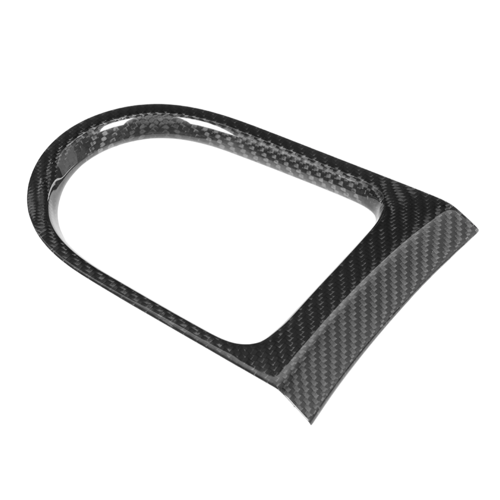 Carbon Fiber Interior Gear Shift Panel Cover Trim Sticker Fit for Ford Mustang All Model 14-18