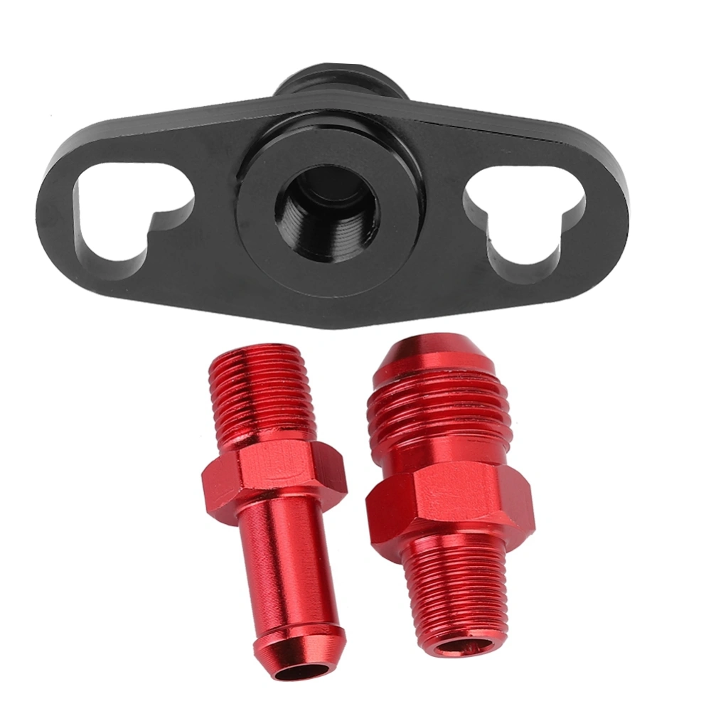 BuyWeek Car Fuel Rail Pressure Regulator Adapter with Fitting Replacement Fit for Mitsubishi