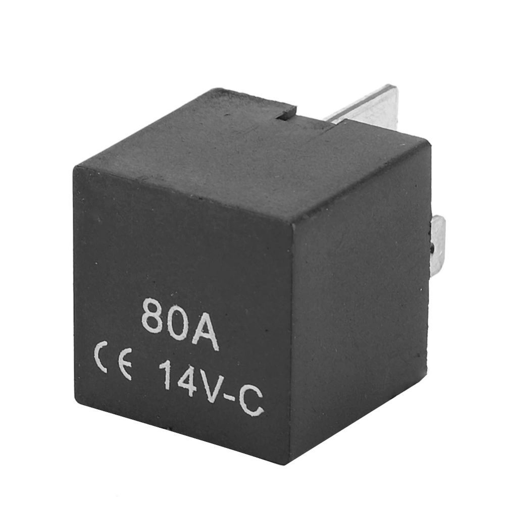 BuyWeek 14V 80A 4 Pin Car Auto Relay Automotive Changeover Vehicle Alarm Boat Relay Socket