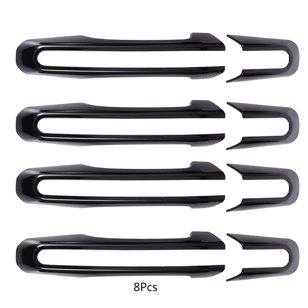 8Pcs Car Exterior Side Door Handle Cover Trim Frame Fit for Land Rover Range Rover 13-19