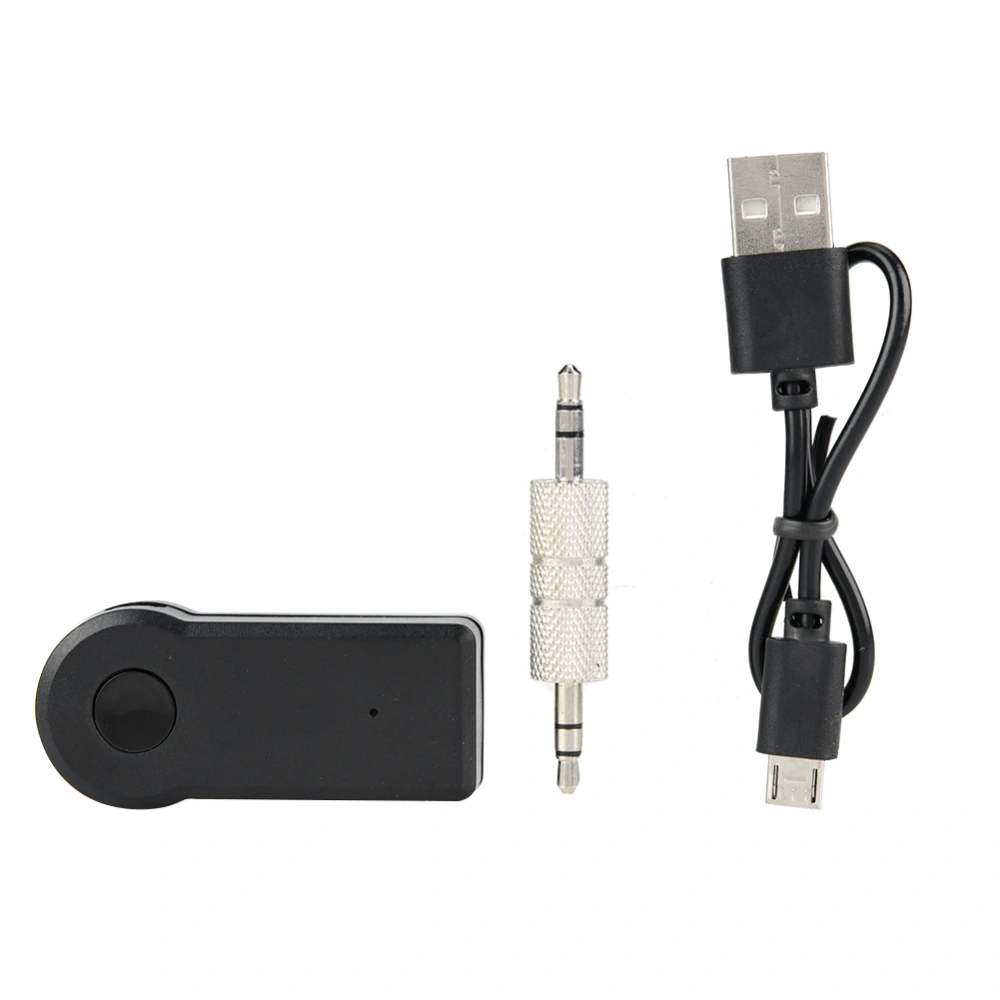 Car Handsfree Bluetooth Kit 3.5mm Wireless Audio Music Receiver Adapter