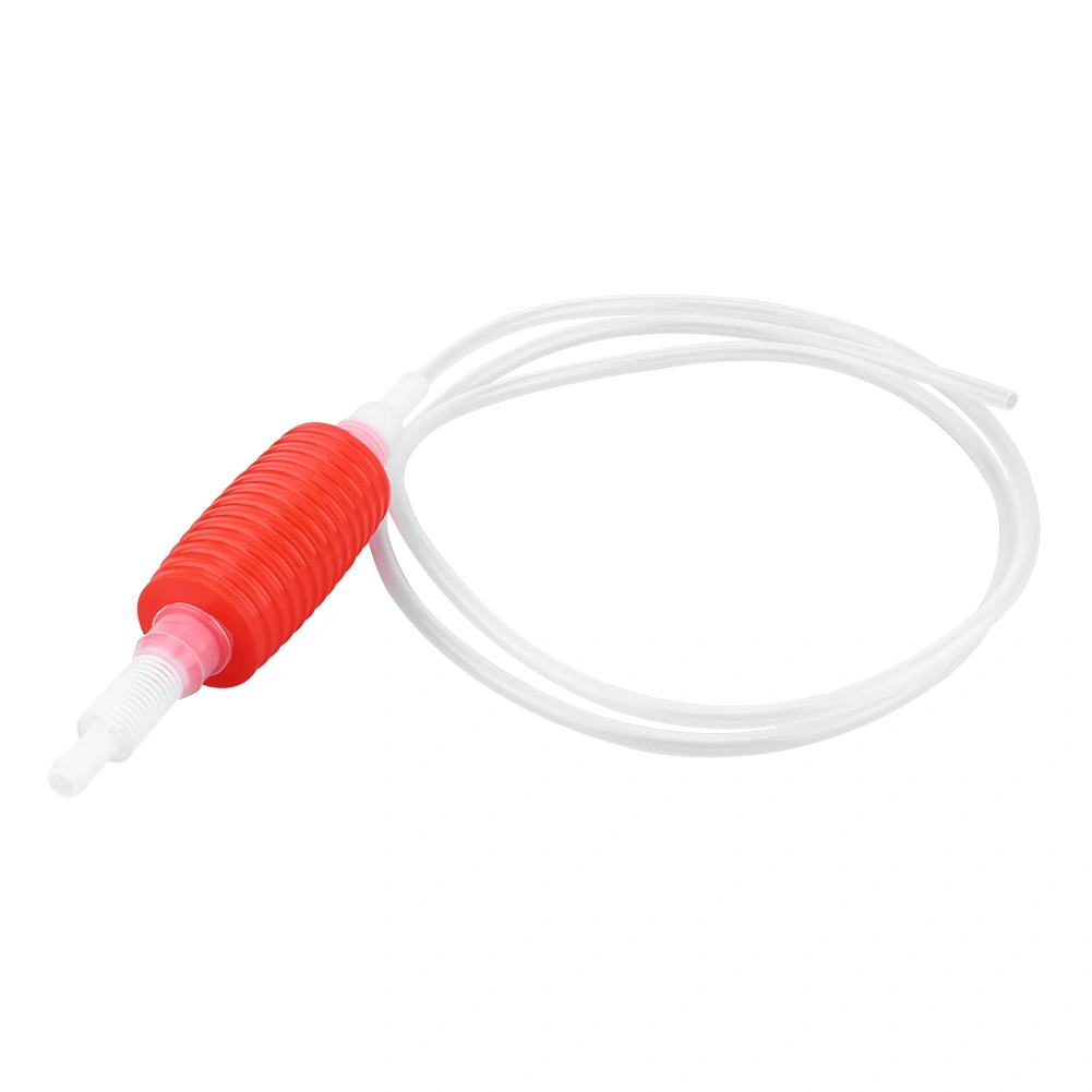 Portable Car Manual Hand Siphon Pump Oil Fuel Liquid Transfer Pump Oil Suction Pipe