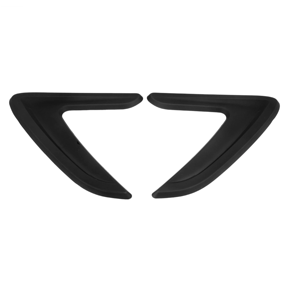 Car Side Air Vent Cover Trim Fender Sticker for BMW 3 Series F30 2012-2016 Black