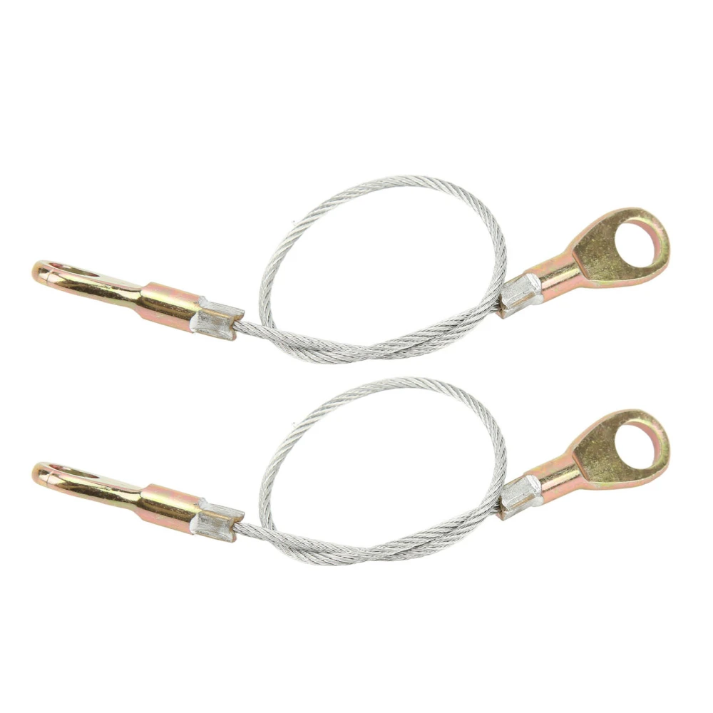 2pcs Tailgate Cable Hook Assembly 53045‑0006 Plug and Play Replacement for 600 610 610XC UTV