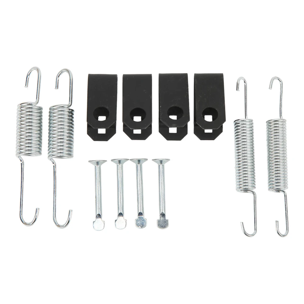 12Pcs Passenger Driver Side Brake Shoe Spring Kit 1018163 01 for Club Car DS Precedent Carts 1980 Up