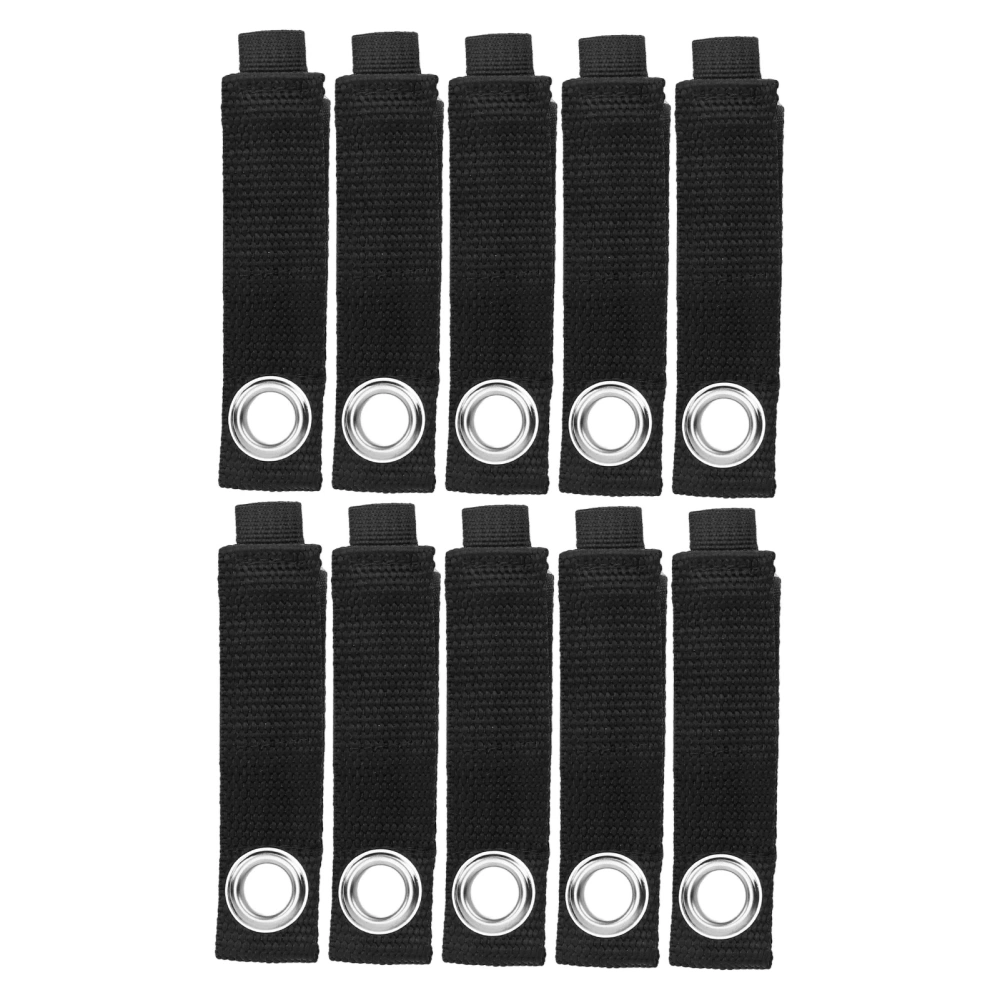 10 Pcs Storage Straps Hook Loop Extension Cord Storage Holder Organizer Wrap Keeper S