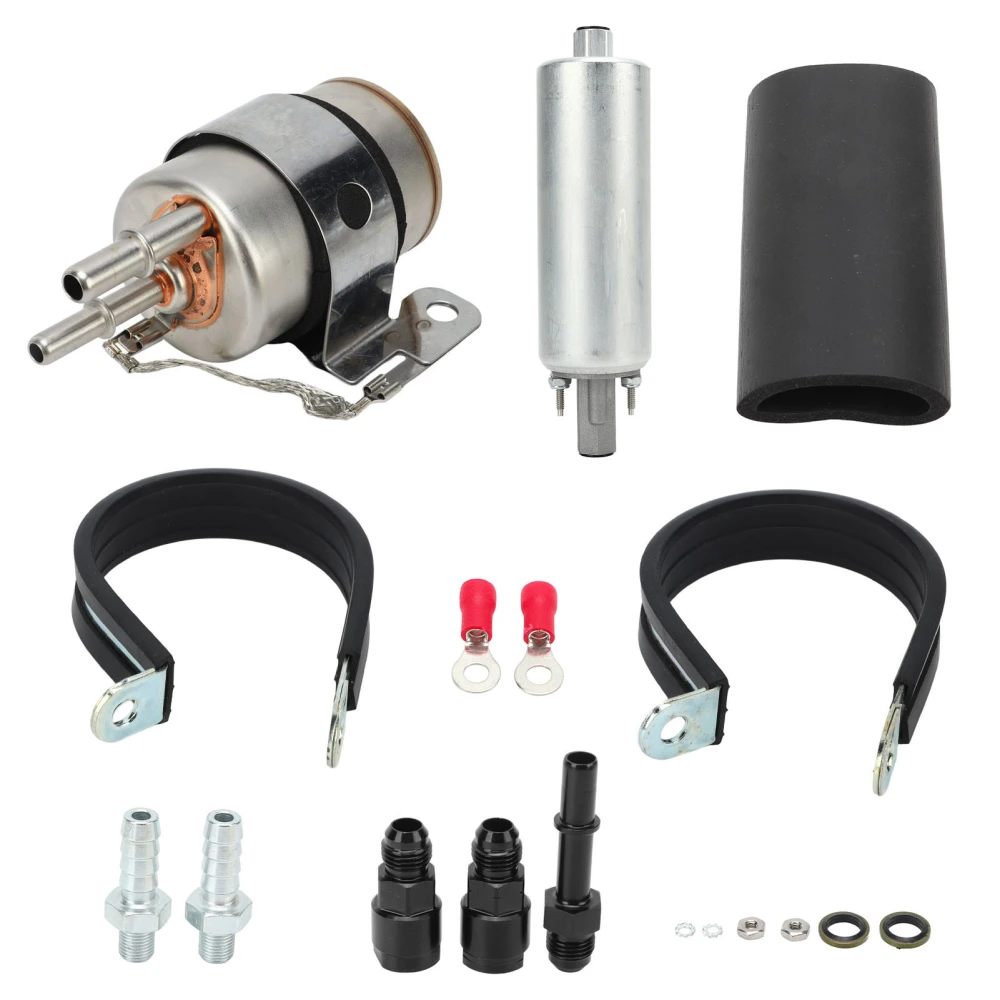 Fuel Filter Regulator EFI Fuel Pump Kit AN6 Fittings Replacement for Corvette C5 1999‑2004 LS Swap