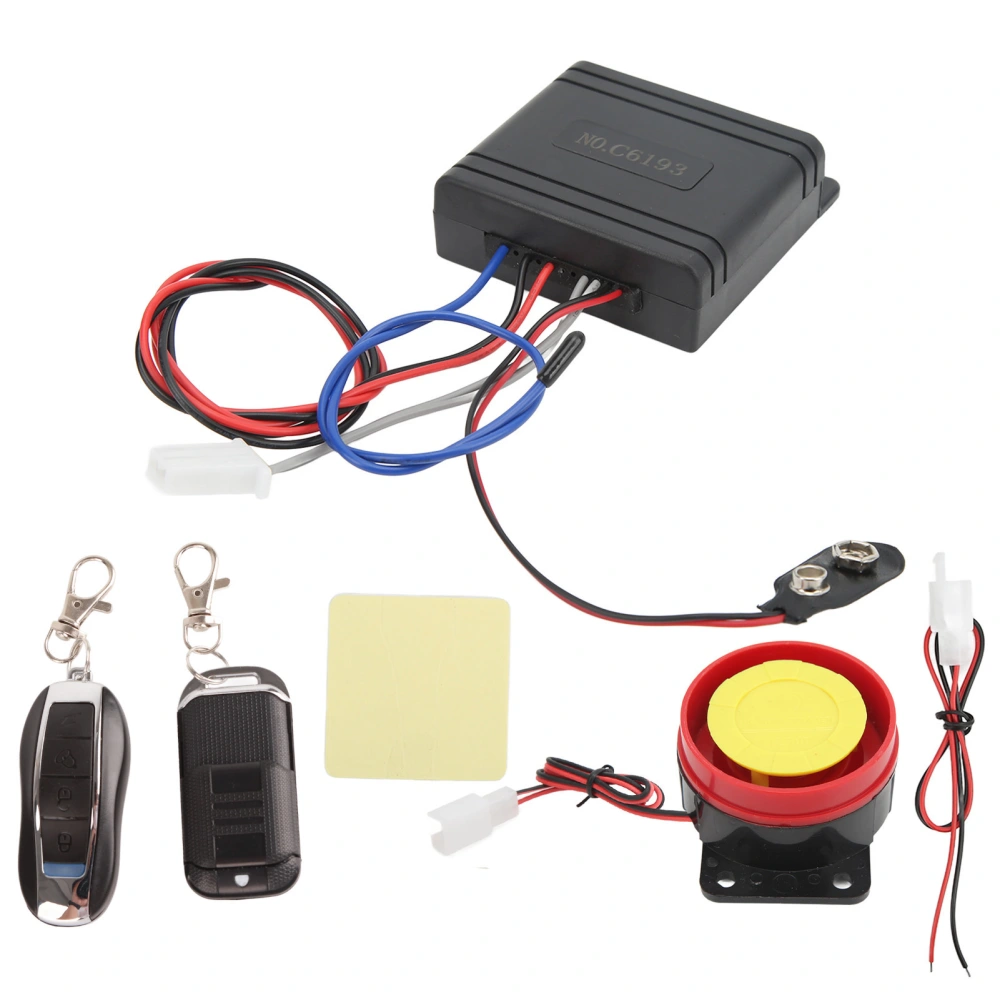 Motorcycle Alarm System Anti Theft Security Wireless Vibration Alarm Universal for Scooter Bike