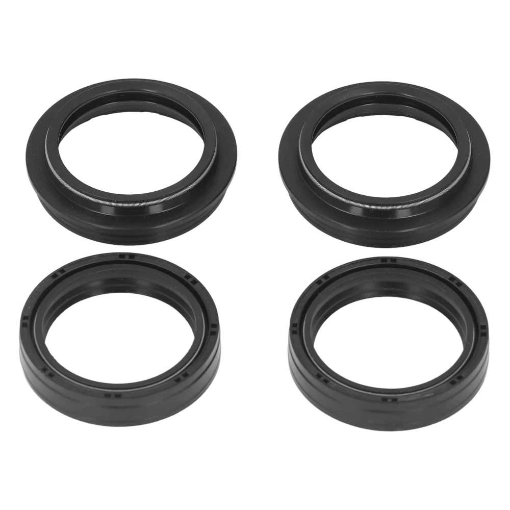 Front Fork Shock Dust Oil Seal Set 37x47x11mm Rubber Replacement for R1200GS ADVENTURE 2014‑2017