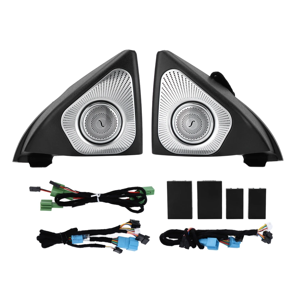 64 Color 3D Rotating Tweeter with LED Ambient Lighting Replacement for Mercedes‑Benz A‑Class W177 2019‑2021