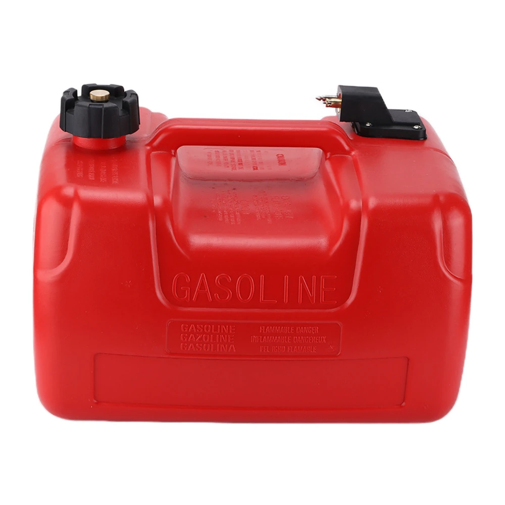 Marine Outboard Fuel Tank 12L Red Portable Lightweight Plug and Play Replacement