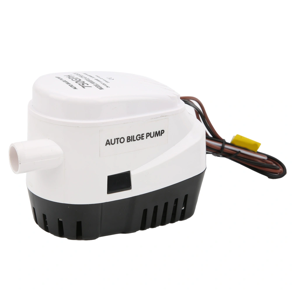 24V 750GPH Automatic Submersible Bilge Pump Corrosion Fire Protection with Builtin Float Switch