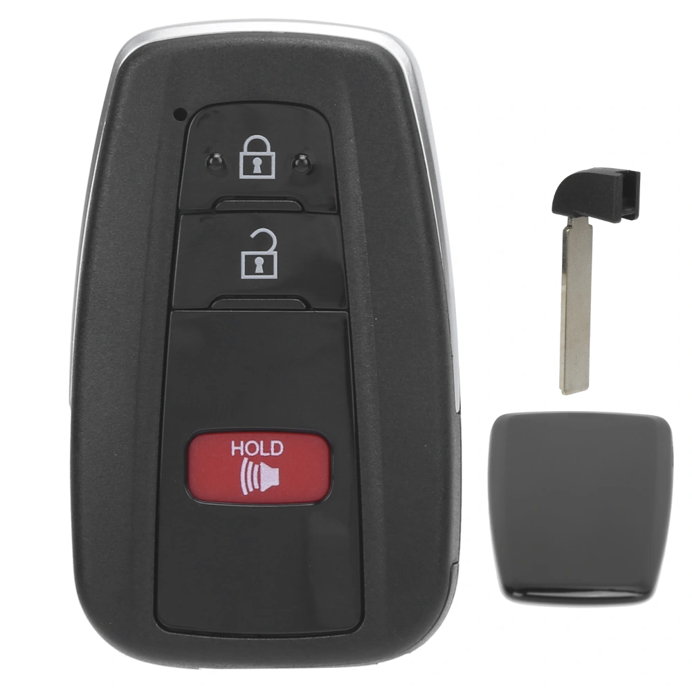 Car Smart Key Electronic 2+1 Buttons 314.3MHz Portable Replacement for C‑HR 2018‑2020