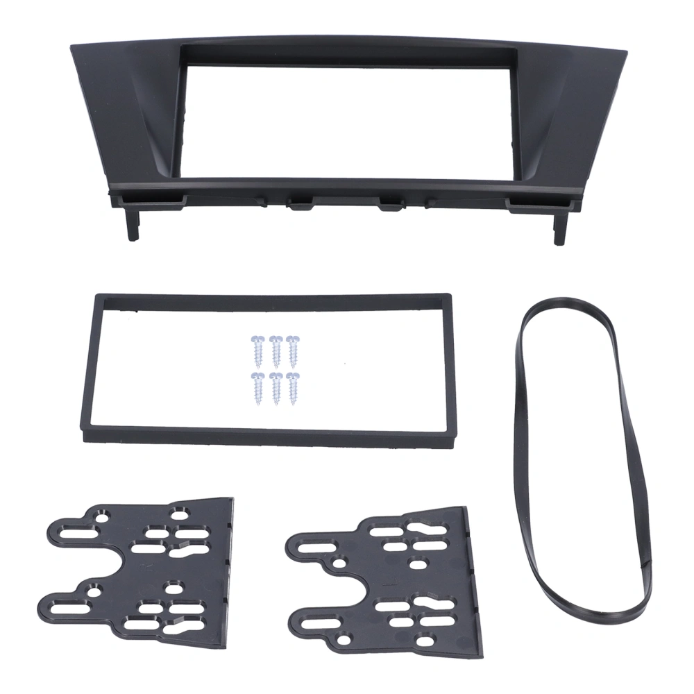 2Din Car Stereo Stereo Fascia Dash Panel Frame Trim Kit Replacement for Mazda 5/Premacy 2010‑2015