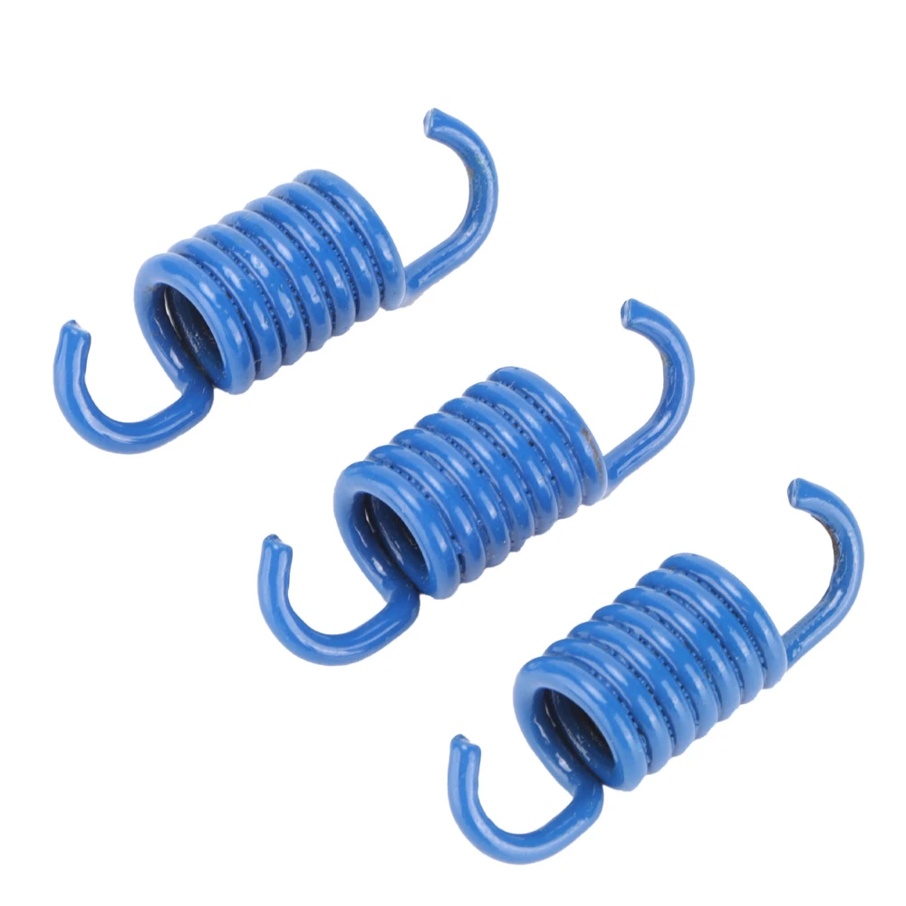 3pcs Motorcycle Clutch Springs Blue 1500 PRM Replacement for 50cc GY6 Motor Scooters QMB139