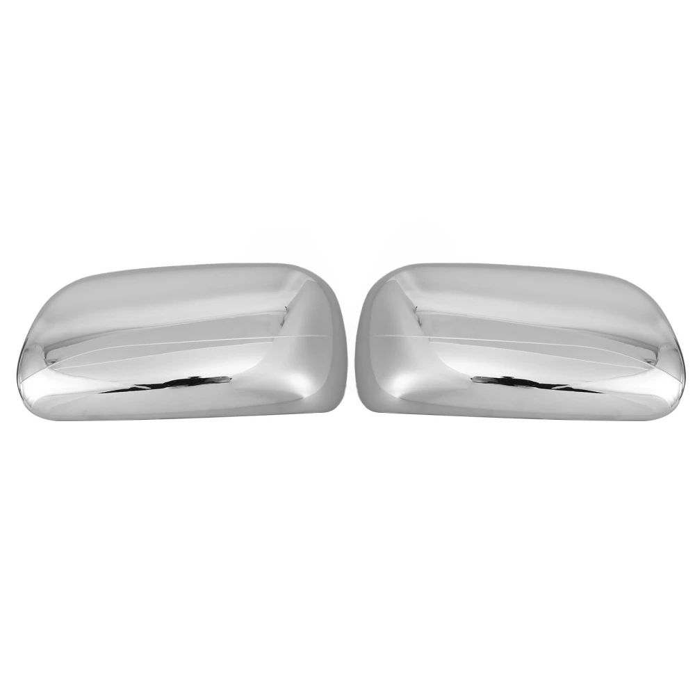 2pcs Rearview Side Mirror Cover Cap Housing Stylish ABS Chrome Plated Fit for Corolla/VIOS