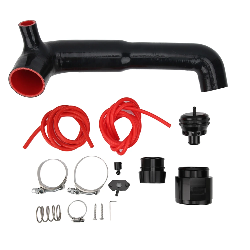 Dump Blow Off Valve BOV Kit Aluminium Alloy Silicone Tube Durable Sturdy Fit for MK7 1.2TSI 1.4TSI