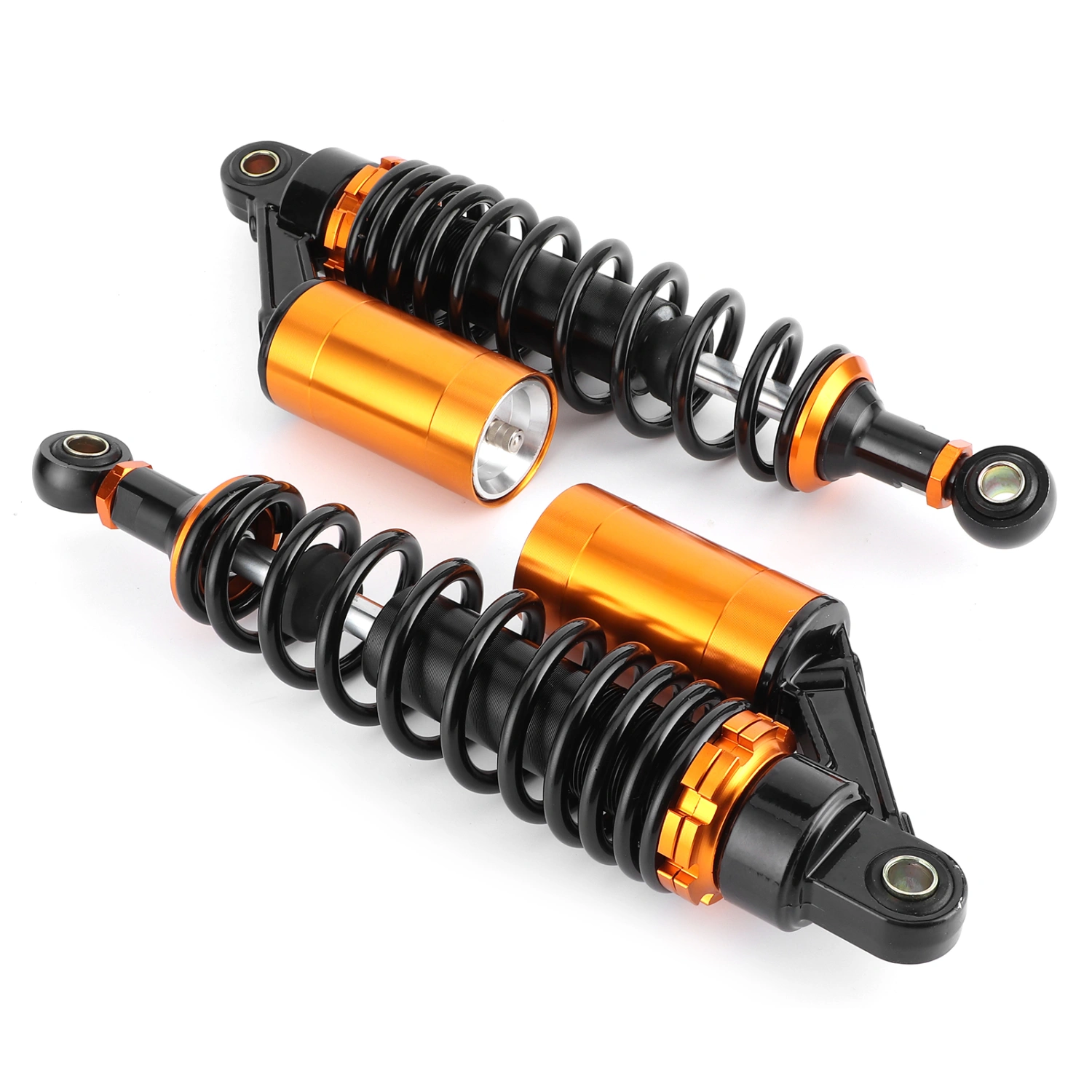 BuyWeek 2pcs 340mm/13.38in Air Shock Absorbers Rear Suspension Damper for Dirt Bike Motorcycle